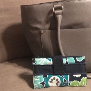 Blue and Green Thirty-One Wallet